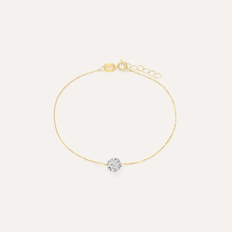 Bracciale Christelle Oro Giallo Cristallo