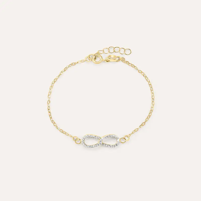 Bracciale Christelle Oro Giallo Cristallo
