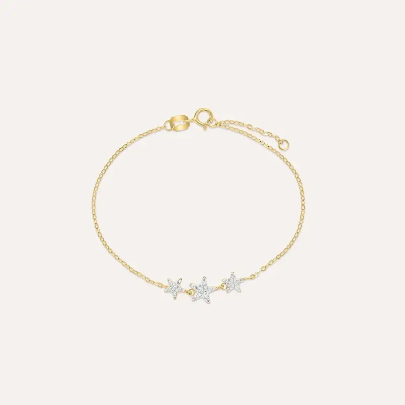 Bracciale Christelle Oro Giallo Cristallo