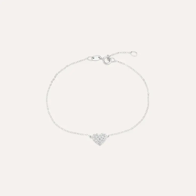 Bracciale Claire Oro Bianco Cubic Zirconia