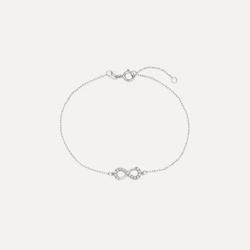 Bracciale Claire Oro Bianco Cubic Zirconia