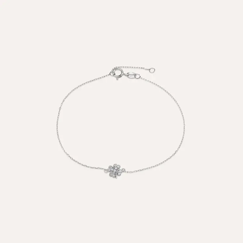 Bracciale Claire Oro Bianco Cubic Zirconia