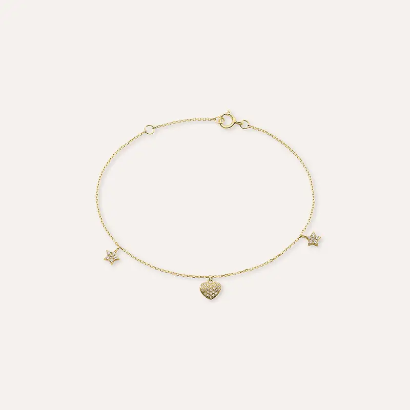 Bracciale Claire Oro Giallo Cubic Zirconia