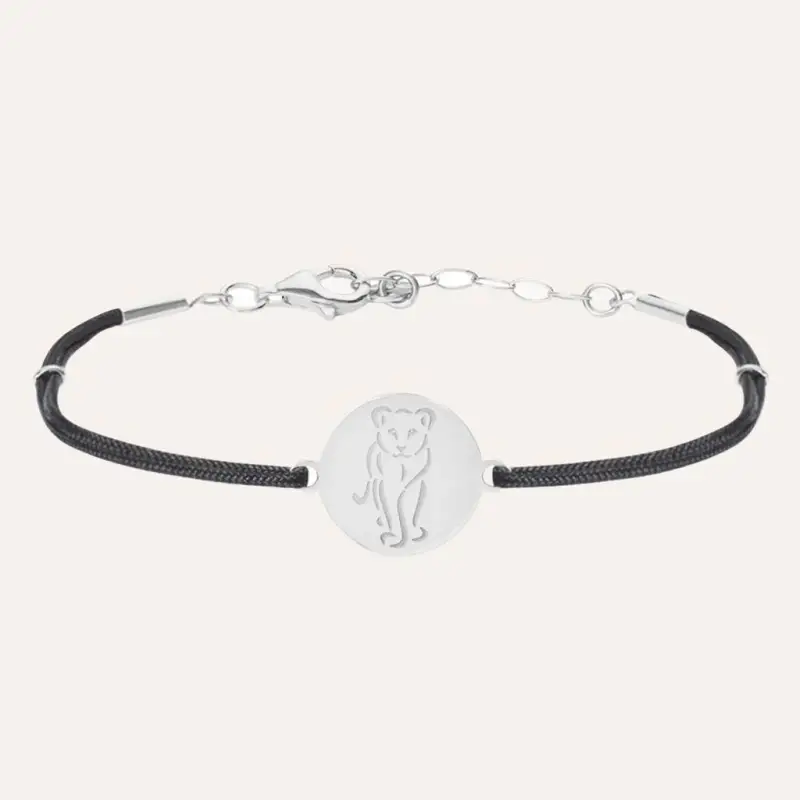 Bracciale Gentleman Argento Rodiato