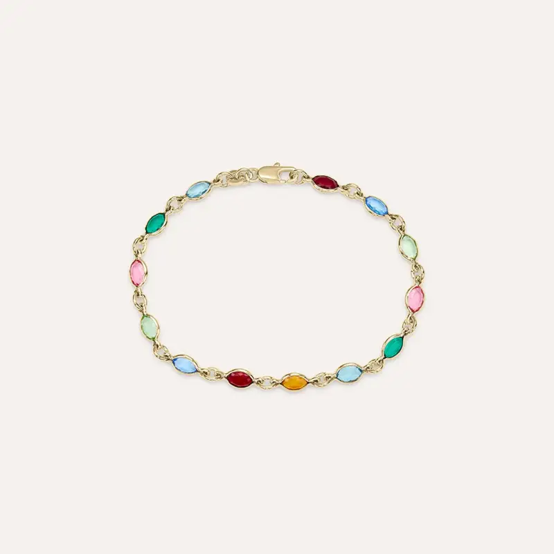 Bracciale Golden Dream Placcato Oro Giallo Cubic Zirconia