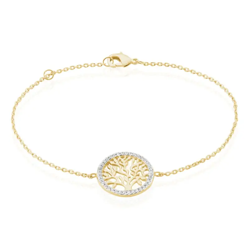 Bracciale Golden Dream Placcato Oro Giallo Cubic Zirconia