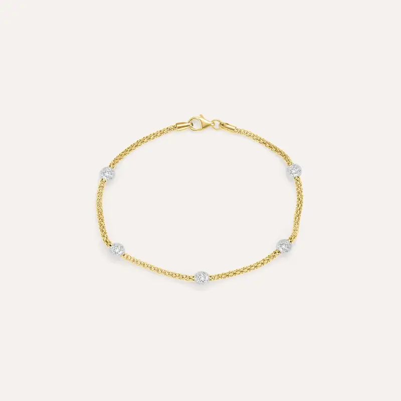 Bracciale Golden Lover Oro Bicolore