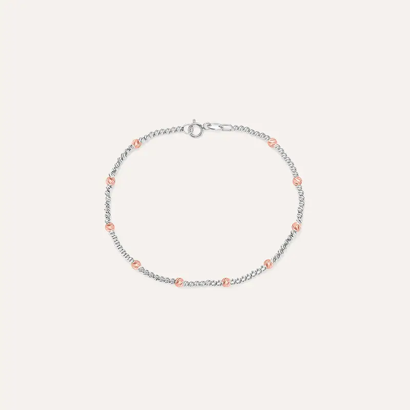 Bracciale Golden Lover Oro Bicolore