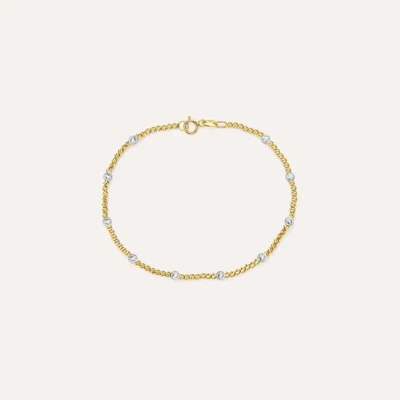 Bracciale Golden Lover Oro Bicolore