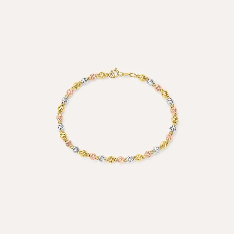 Bracciale Golden Lover Oro Tricolore