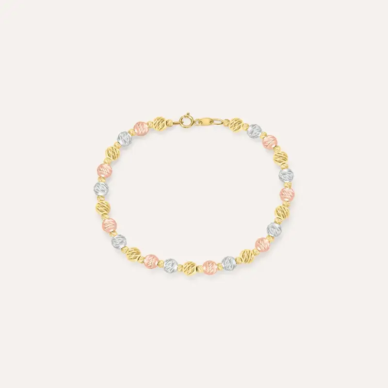 Bracciale Golden Lover Oro Tricolore