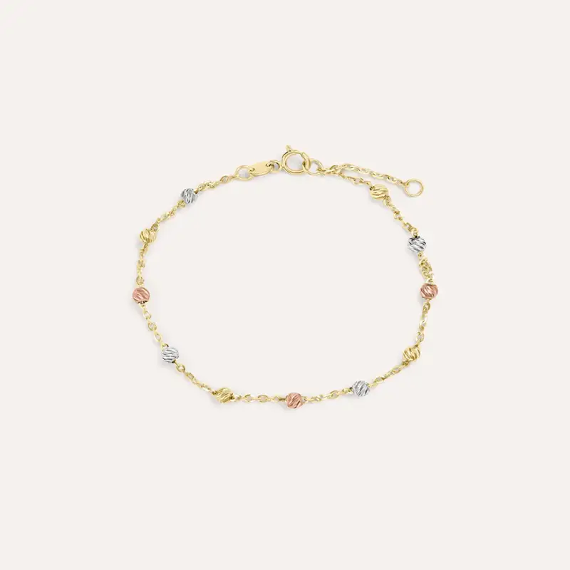 Bracciale Isabelle Oro Tricolore
