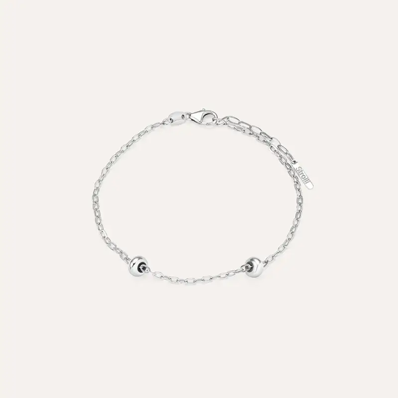 Bracciale Love Beats Argento Rodiato