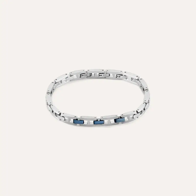 Bracciale Man Code Acciaio Bicolore