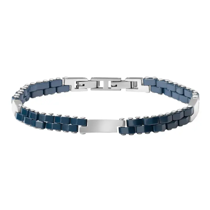 Bracciale Man Code Acciaio Bicolore