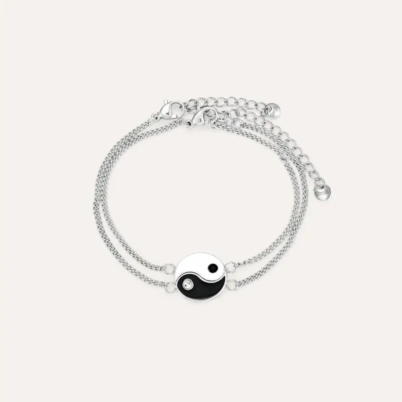 Bracciale Man Code Acciaio Cristallo