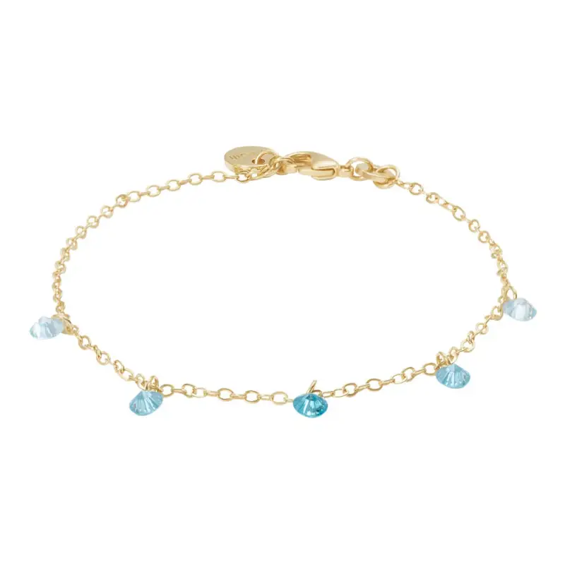 Bracciale Multi Punto Luce Golden Dream Placcato Oro Giallo Cubic Zirconia