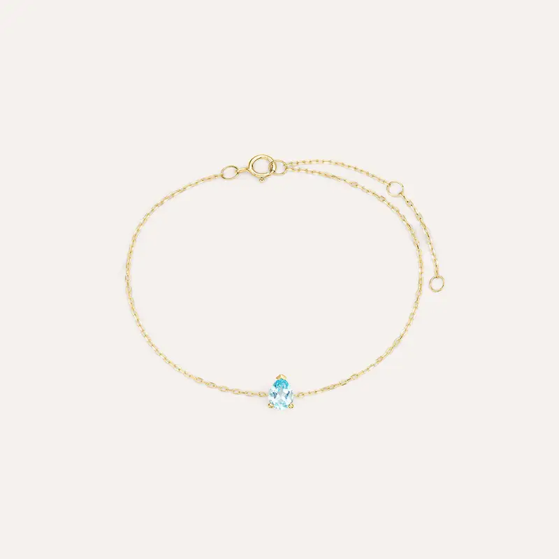 Bracciale Punto Luce Amélie Oro Giallo Topazio