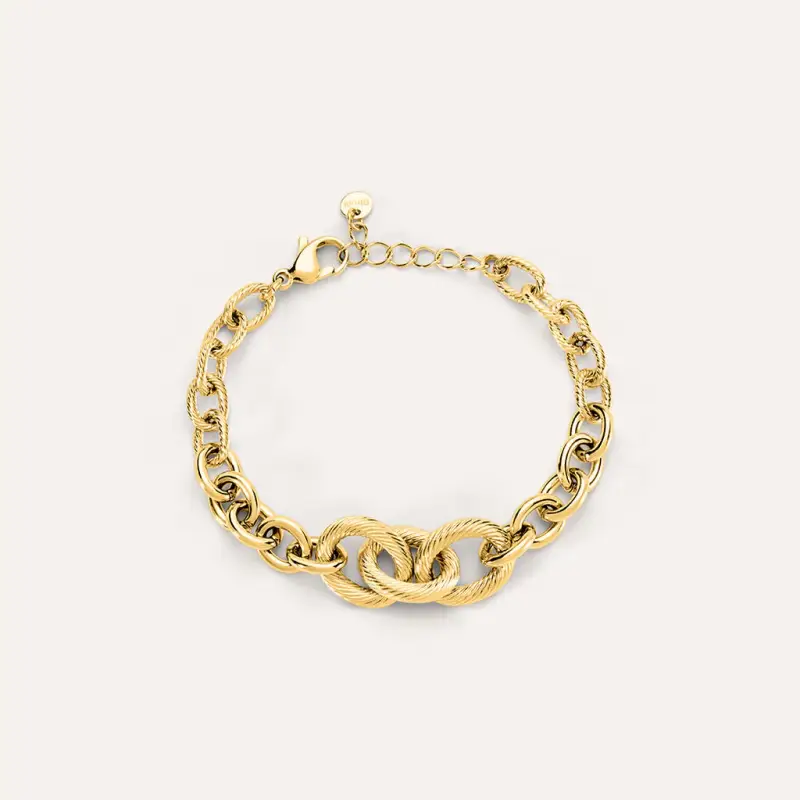Bracciale Radiance Acciaio Dorato
