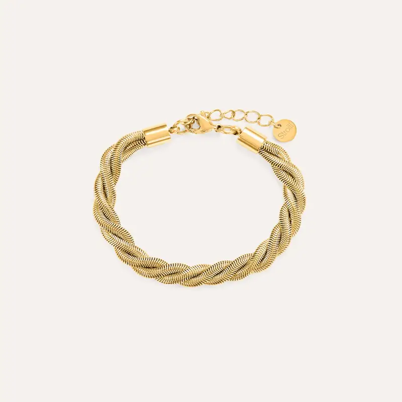 Bracciale Radiance Acciaio Dorato