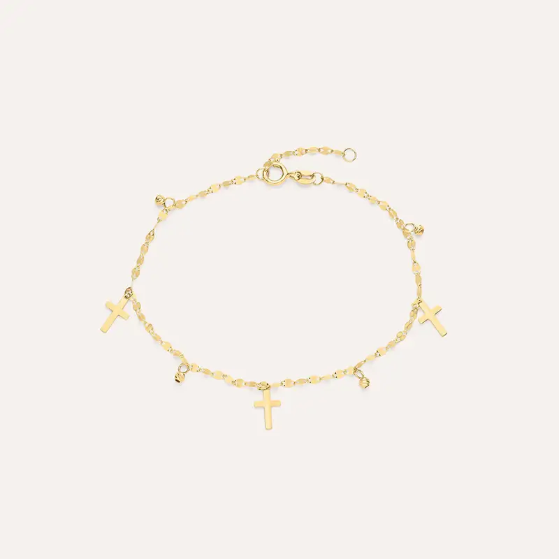 Bracciale Rosario Holy Oro Giallo