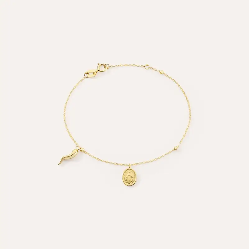 Bracciale Rosario Holy Oro Giallo