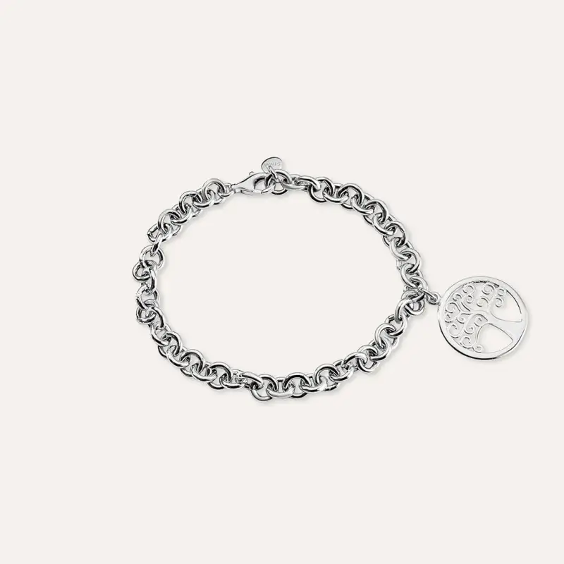 Bracciale Silver Collection Argento Rodiato