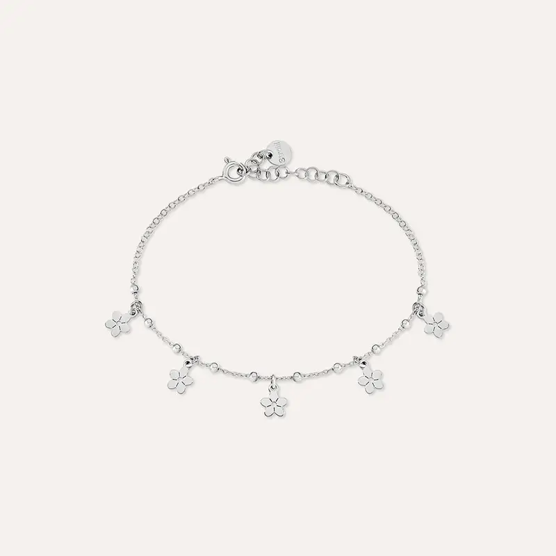 Bracciale Silver Collection Argento Rodiato