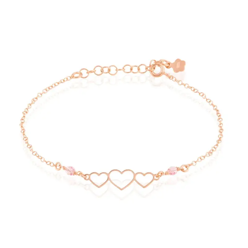 Bracciale Silver Collection Argento Rosa