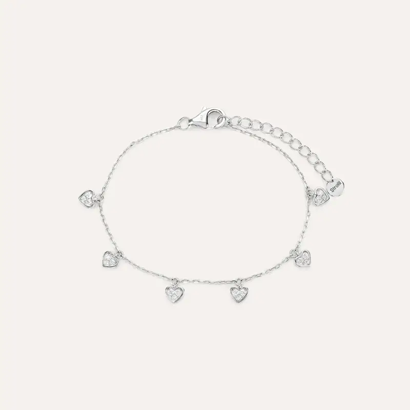 Bracciale Silver Elegance Argento Rodiato Cubic Zirconia