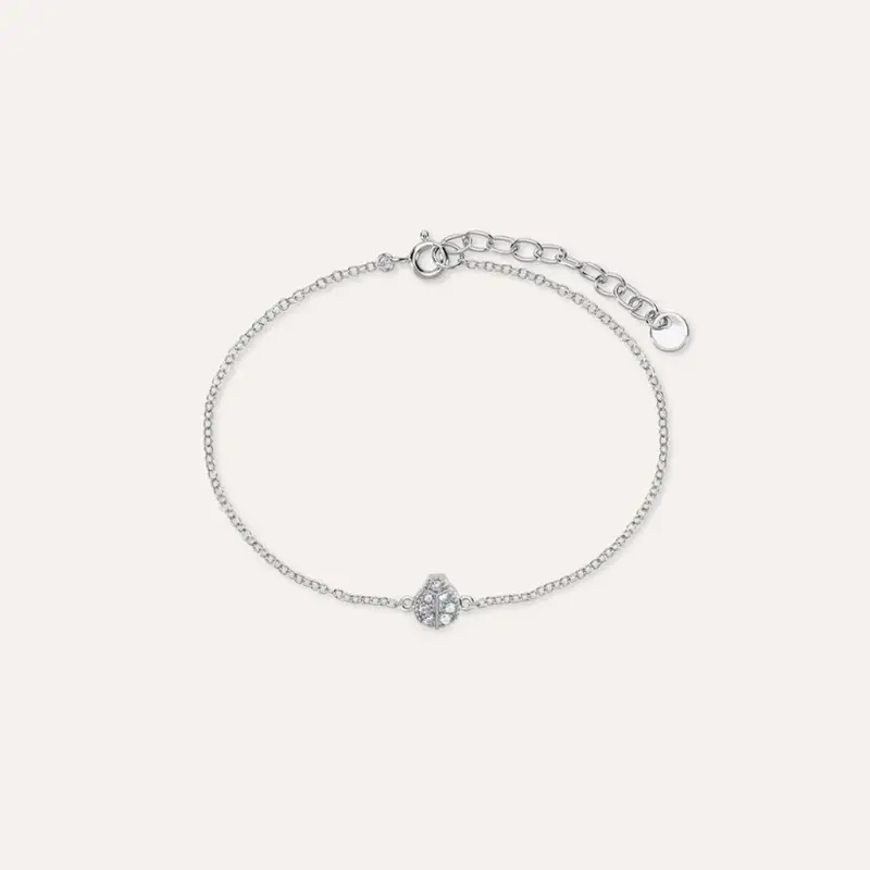 Bracciale Silver Moments Argento Rodiato Cubic Zirconia