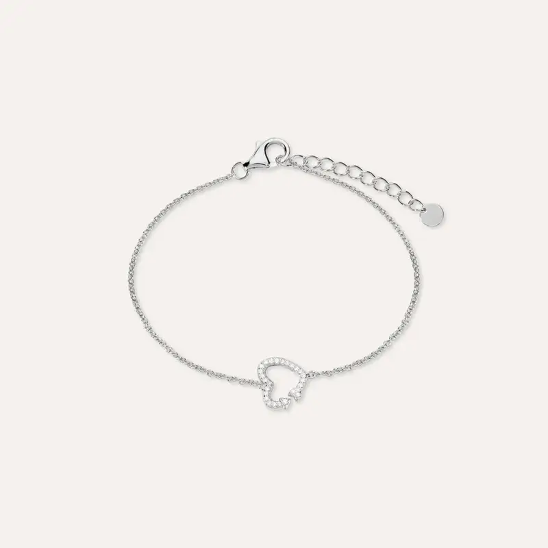 Bracciale Silver Moments Argento Rodiato Cubic Zirconia