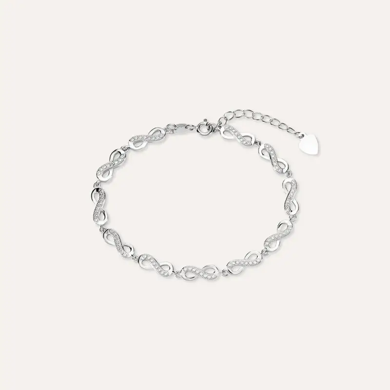Bracciale Silver Moments Argento Rodiato Cubic Zirconia