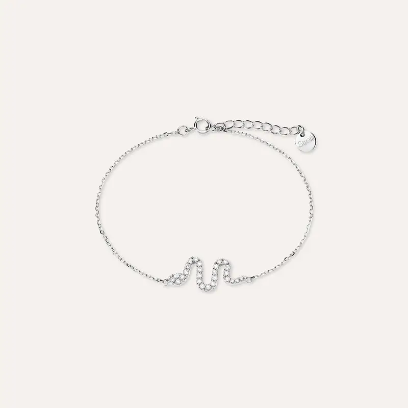 Bracciale Silver Moments Argento Rodiato Cubic Zirconia