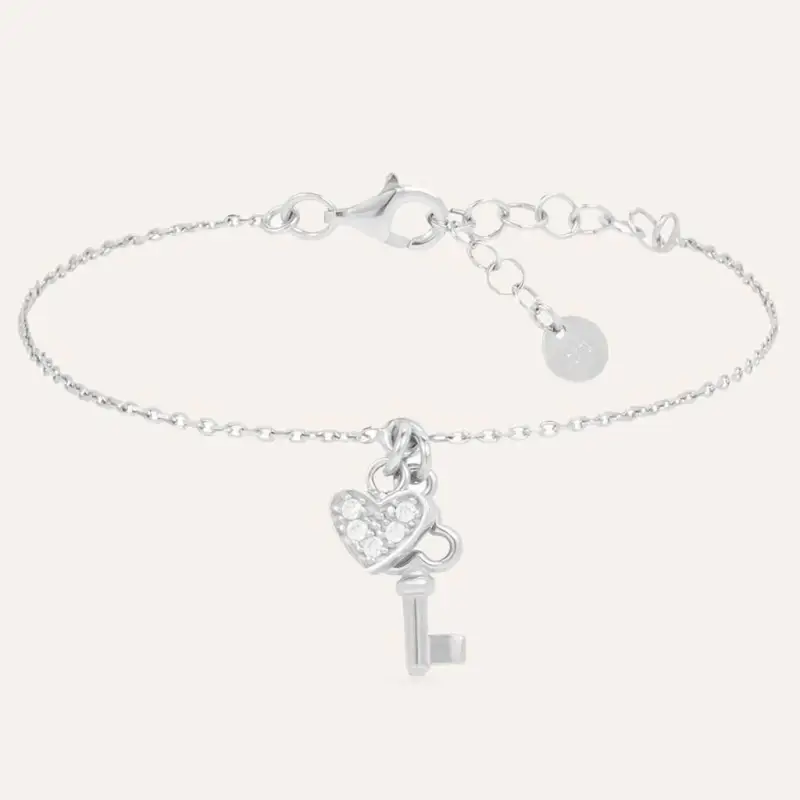 Bracciale Silver Moments Argento Rodiato Cubic Zirconia