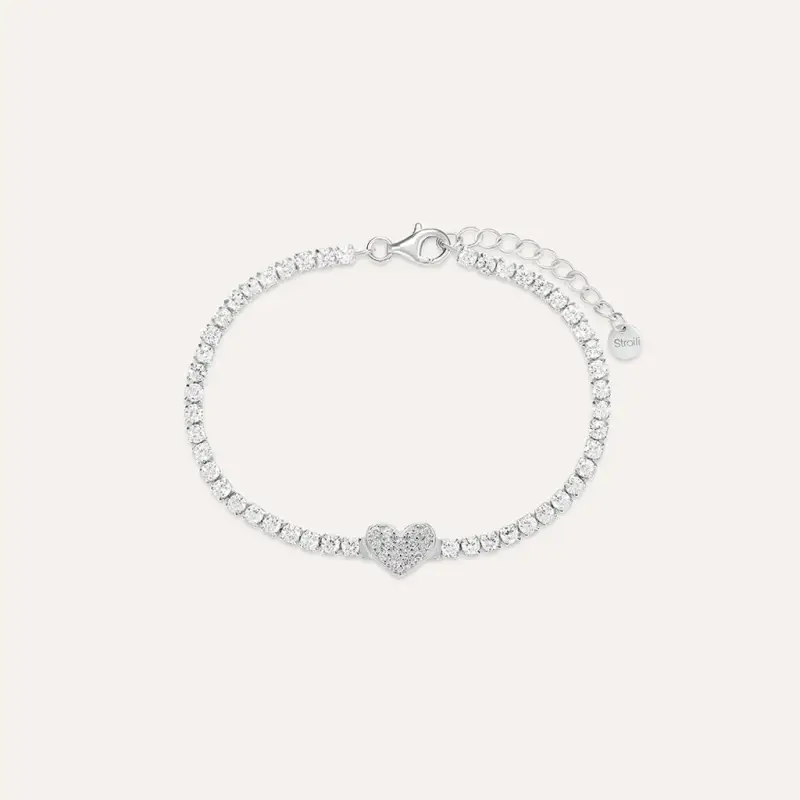 Bracciale Silver Moments Argento Rodiato Cubic Zirconia