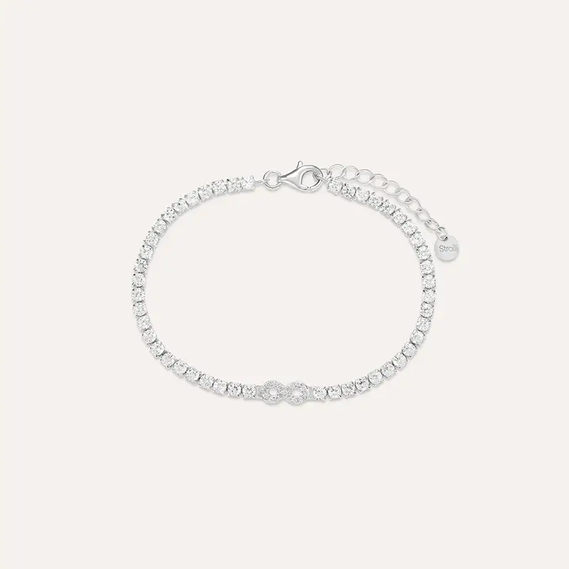 Bracciale Silver Moments Argento Rodiato Cubic Zirconia