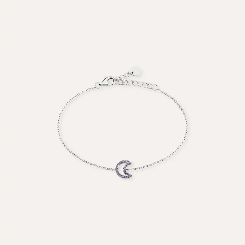 Bracciale Silver Rainbow Argento Rodiato Cubic Zirconia