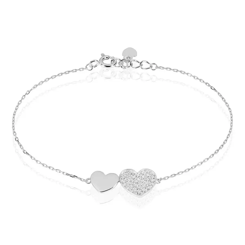 Bracciale Silver Shine Argento Rodiato Cubic Zirconia