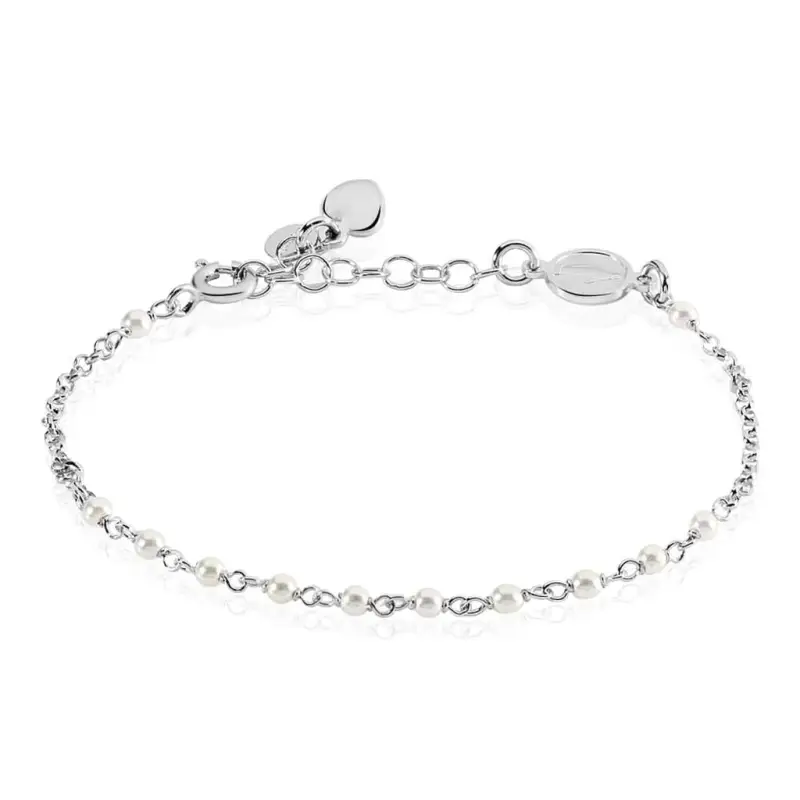 Bracciale Silver Soul Argento Rodiato Perla sintentica