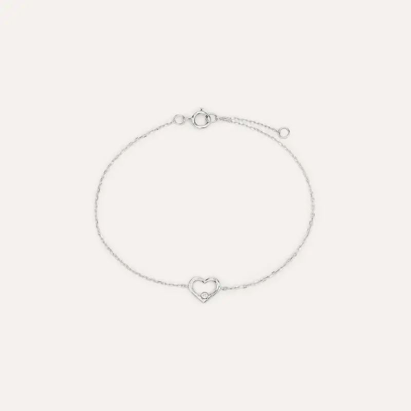 Bracciale Sophia Oro Bianco Diamante