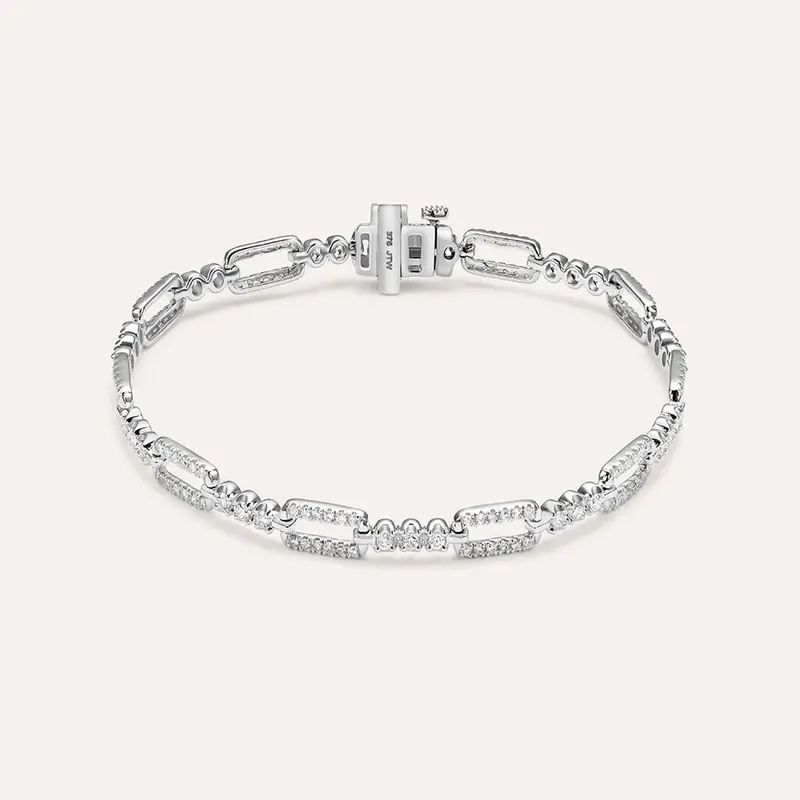 Bracciale Sophia Oro Bianco Diamante