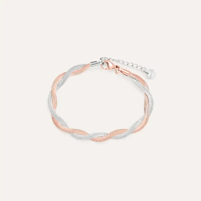 Bracciale Sunrise Acciaio Bicolore