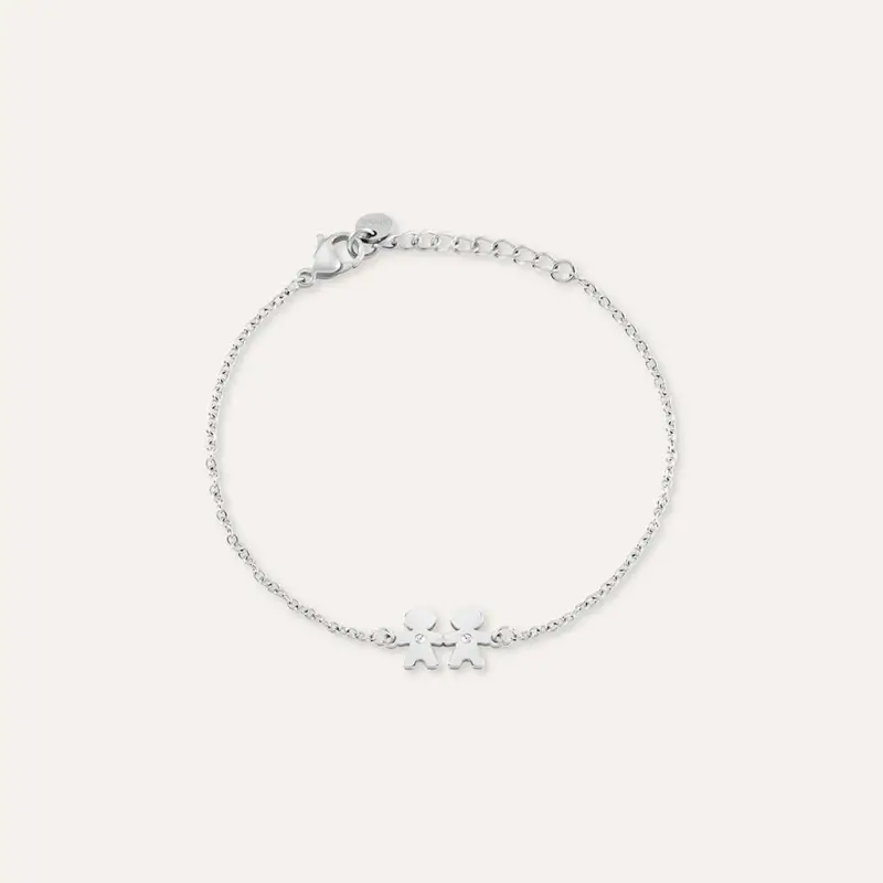 Bracciale Sunrise Acciaio Cristallo