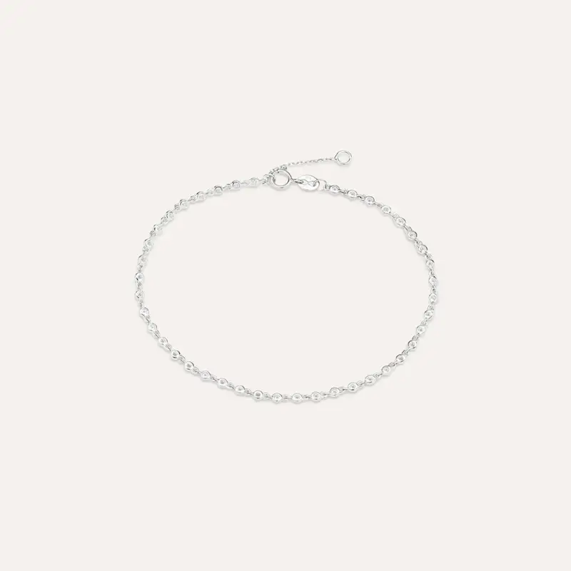 Bracciale Tennis Claire Oro Bianco Cubic Zirconia
