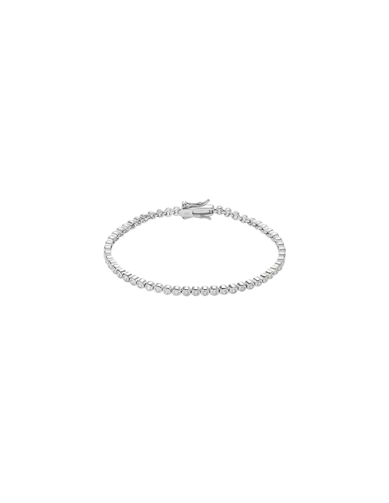 Bracciale Tennis Silver Elegance Argento Rodiato Cubic Zirconia 1619154