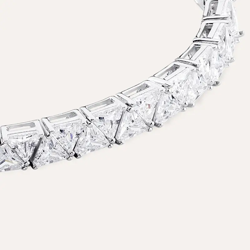 Bracciale Tennis Silver Elegance Argento Rodiato Cubic Zirconia miniatura 2