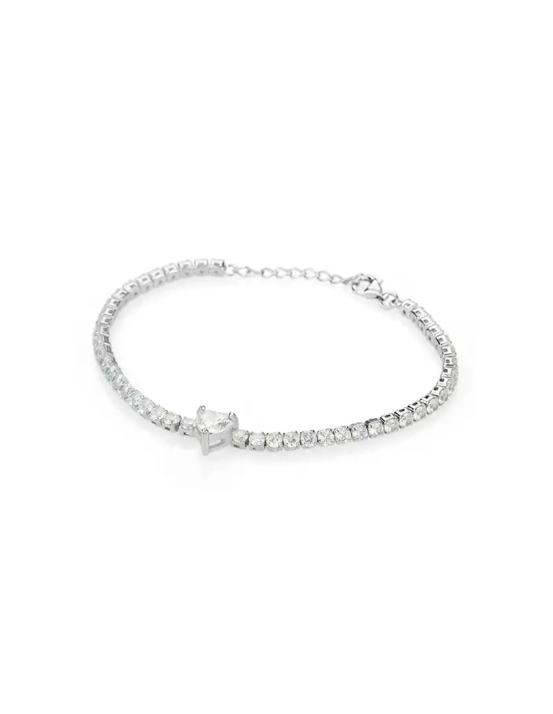 Bracciale Tennis Silver Moments Argento Rodiato Cubic Zirconia 1696407