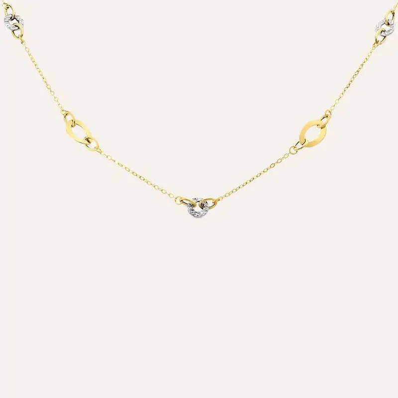 Catena Beverly Oro Bicolore