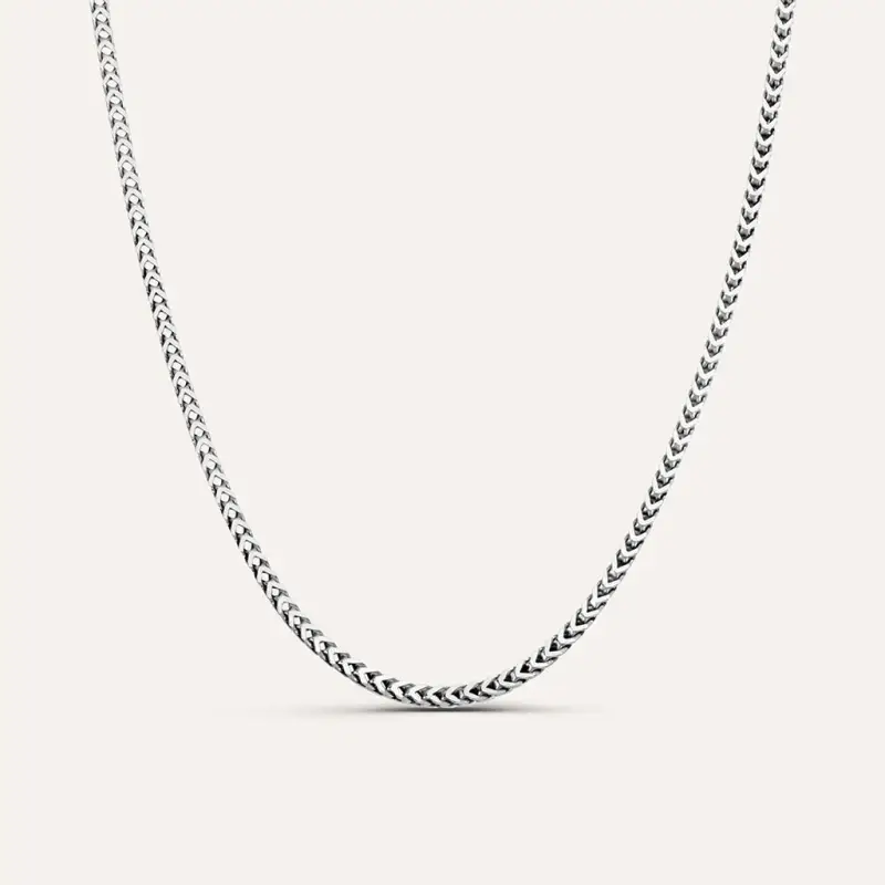 Catena Gentleman Argento Rodiato